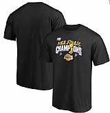 Men's Los Angeles Lakers Black 2020 NBA Finals Champions Shot Clock T-Shirt,baseball caps,new era cap wholesale,wholesale hats